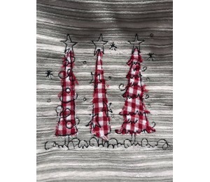 Stickdatei - Weihnachtsbäume